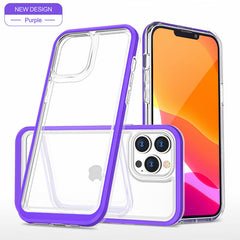 Funda rígida fina y transparente de KIKO para iPhone 13 Pro Max