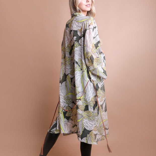 Classic Print Kimono