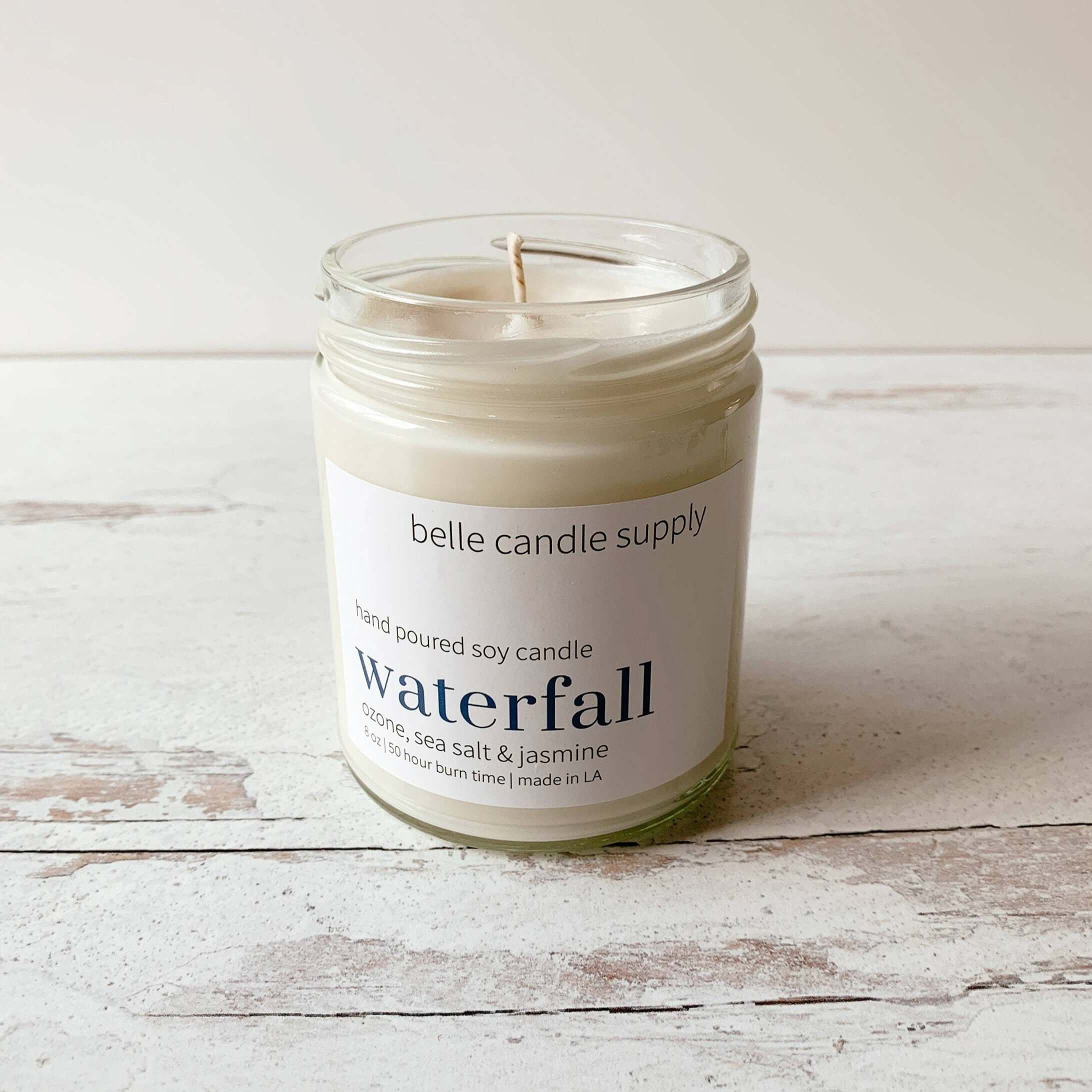 Hand-Poured Waterfall Candles
