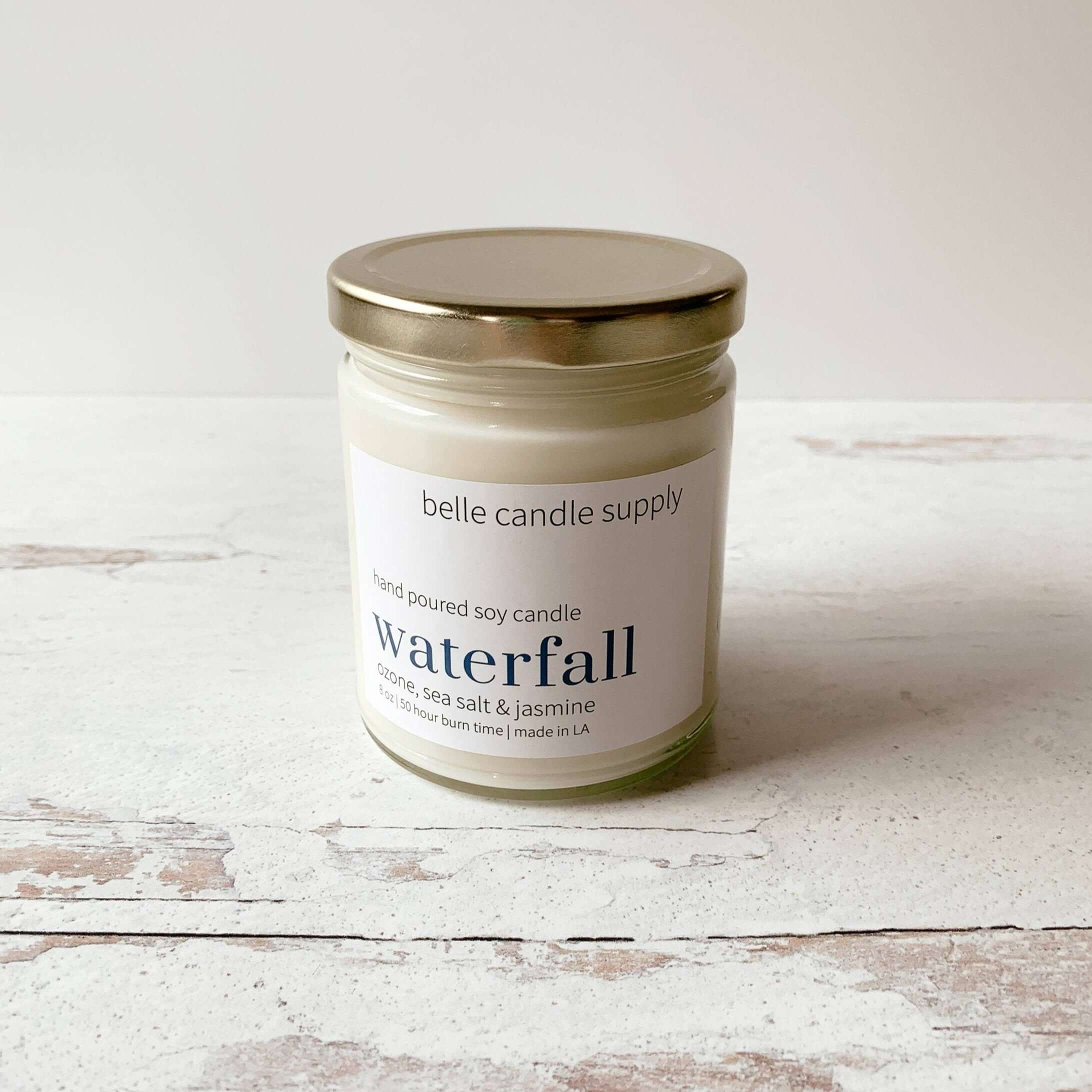 Hand-Poured Waterfall Candles
