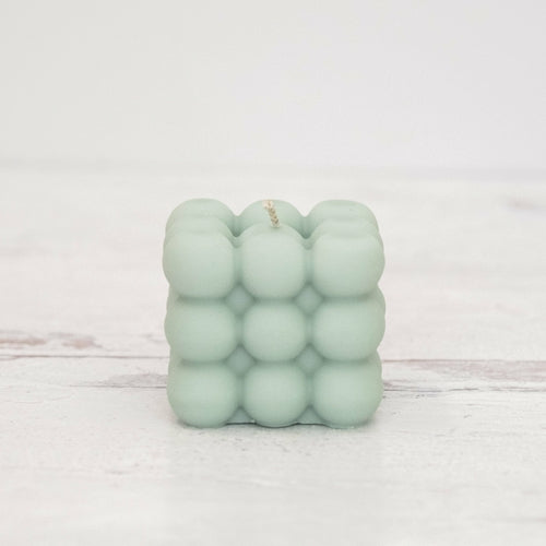 Bubble Cube Candles.