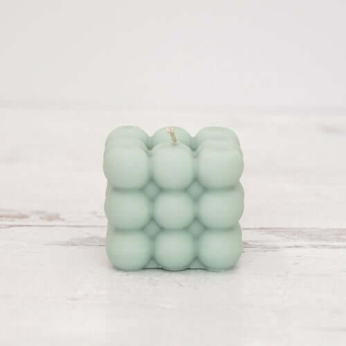 Sculpted Bubble Wax Candle