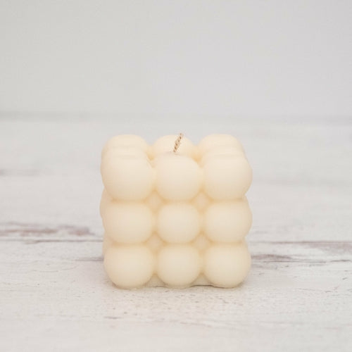Bubble Cube Candles.