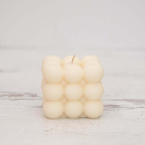 Sculpted Bubble Wax Candle