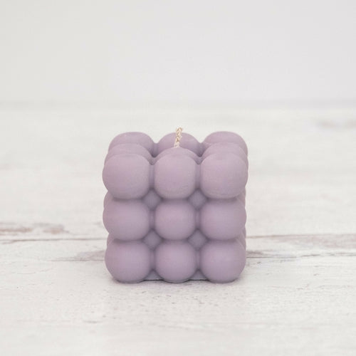 Bubble Cube Candles.
