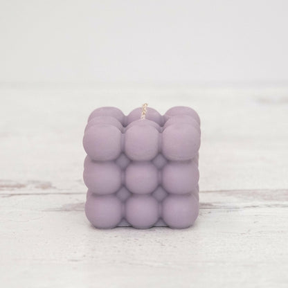 Bubble Cube Candles.