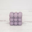 Bougie en cire à bulles sculptées