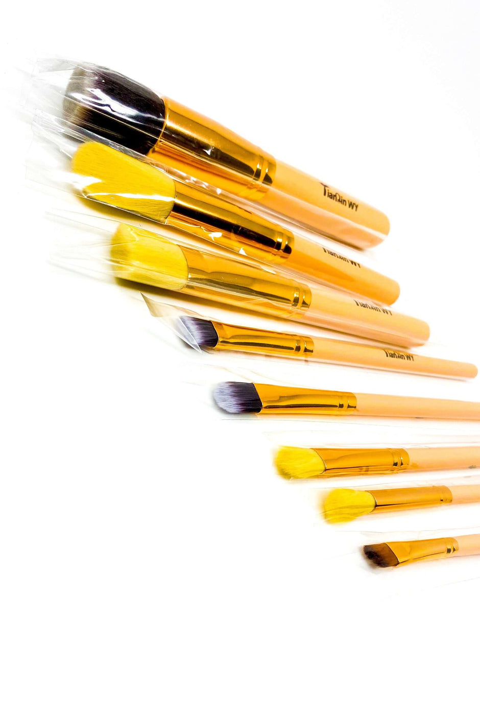 8-10 Piece Makeup Brush Set