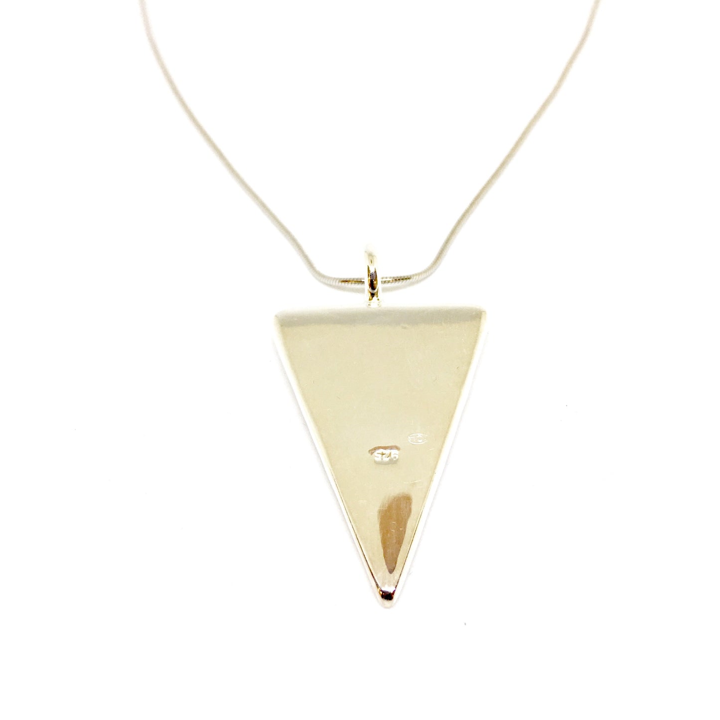 Silver Mother Of Pearl Necklaces.