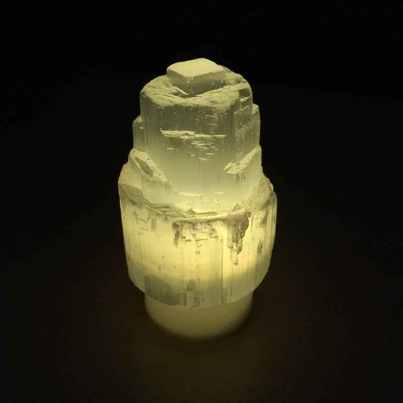 Mini LED Candle Decorative Stone Lamp Night Light