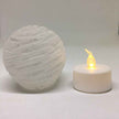 LED Glow Decorative Textured Sphere Light Lamp