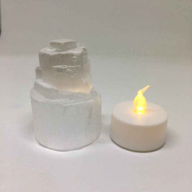 Mini LED Candle Decorative Stone Lamp Night Light