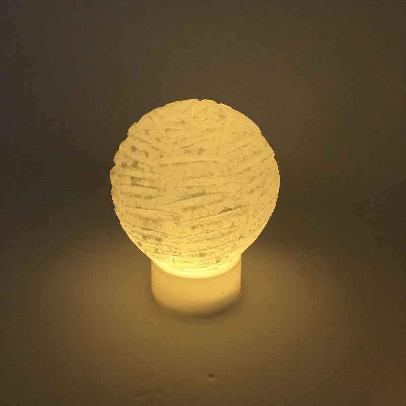 LED Glow Decorative Textured Sphere Light Lamp