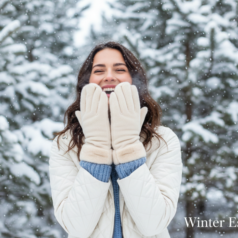 Plush Winter Gloves