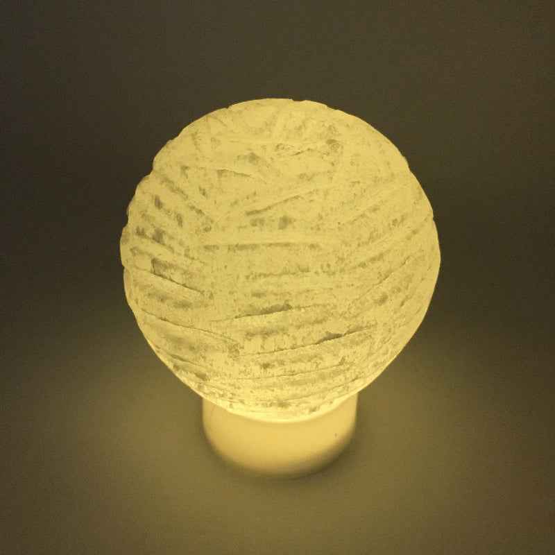 LED Glow Decorative Textured Sphere Light Lamp