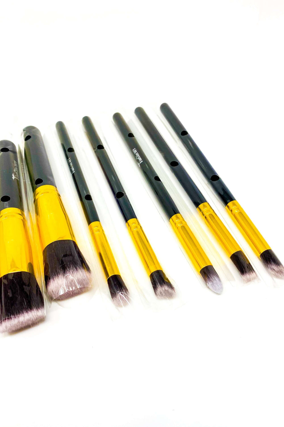 8-10 Piece Makeup Brush Set