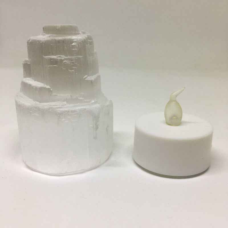 Mini LED Candle Decorative Stone Lamp Night Light