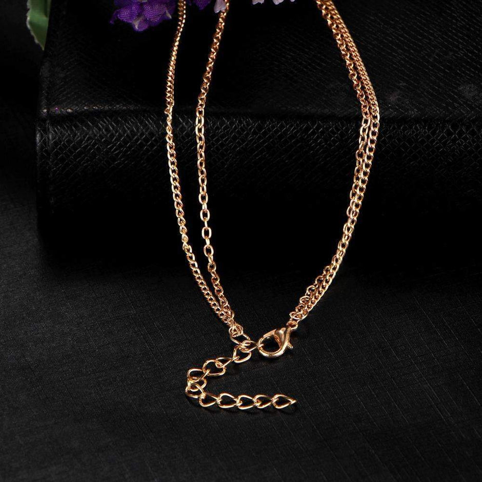 Chevron Layer Necklace