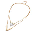Chevron Layer Necklace