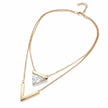 Chevron Layer Necklace
