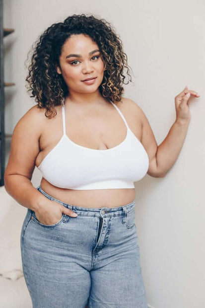 Tattoo Back Mesh Bralettes