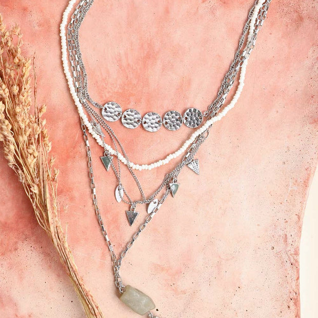 Jade Layered Necklace