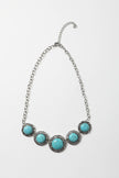Hand-Cut Turquoise Necklace