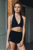 Lace Halter Bralettes