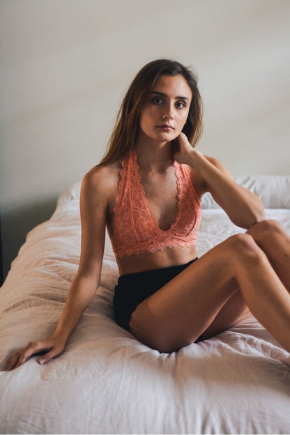 Lace Halter Bralettes