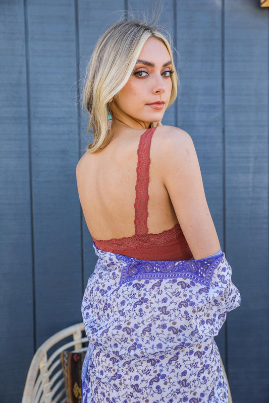 Lace Trim Padded Bralettes.