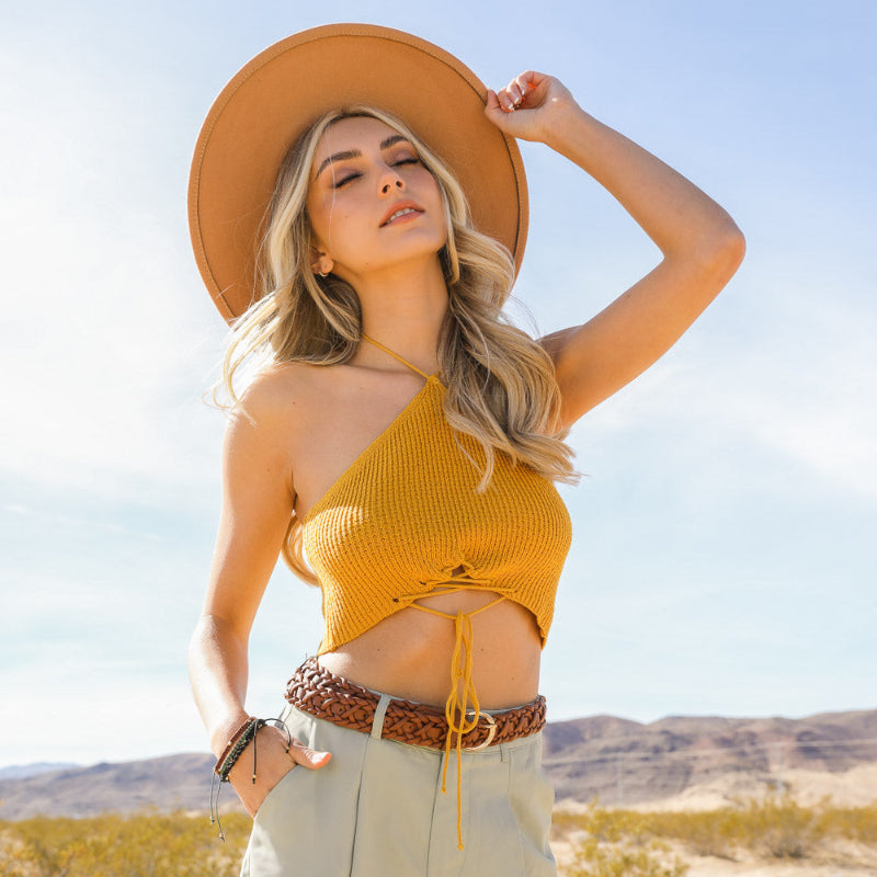 Lace Halter Bralette