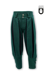 Pantalones Landsknecht Verde Negro