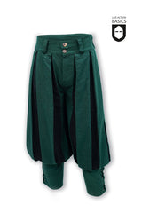 Pantalones Landsknecht Verde Negro