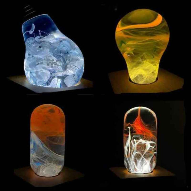 Multi-Shape Lava Lamp Lights – Decorative LED Mood Lighting