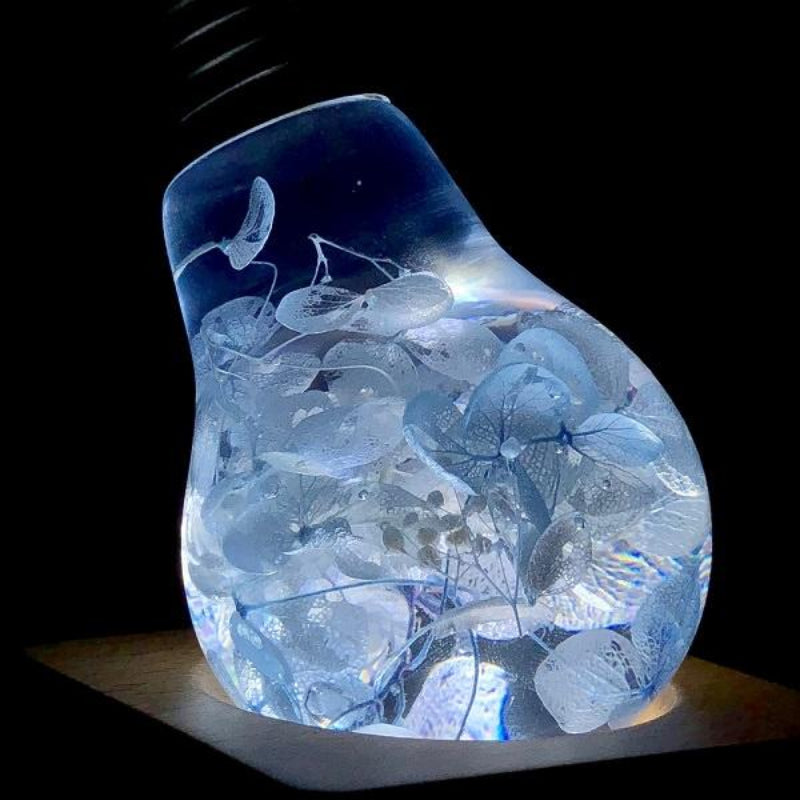 Artistic LED Resin Light Bulb Decorative Lamp