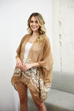 Kimonos bordados florales.