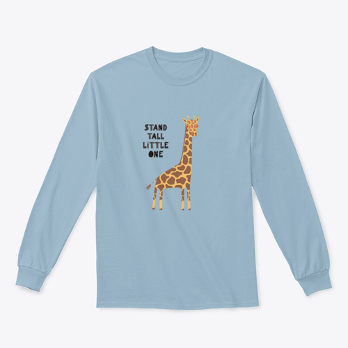 Sweater with Giraffe Design