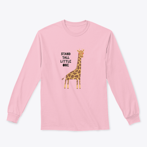Sweater with Giraffe Design