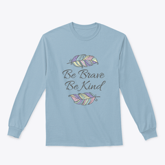 Citation inspirante de style bohème avec un motif de plumes ornementales colorées