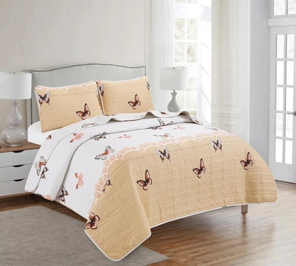 LiveWell 3 Piece Quilt Set (10 Styles)