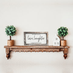 Love Laughter Sign