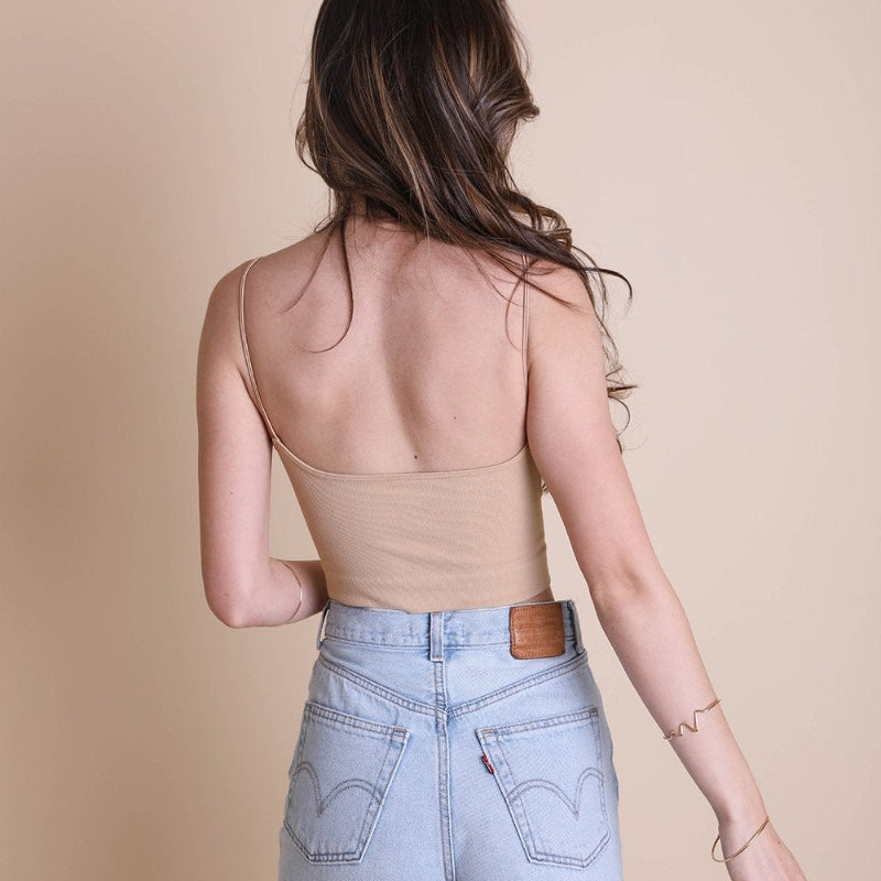 Women Ribbed Crop Tank Top Sleeveless Stretch Casual Wear
