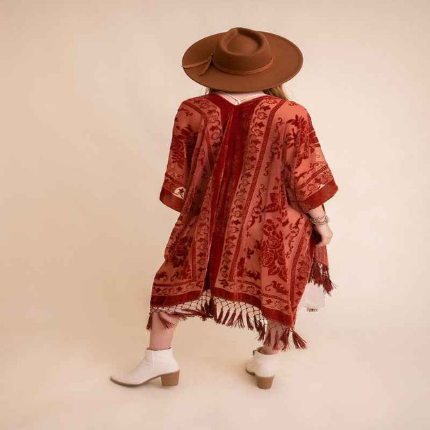 Velvet Tapestry Kimono