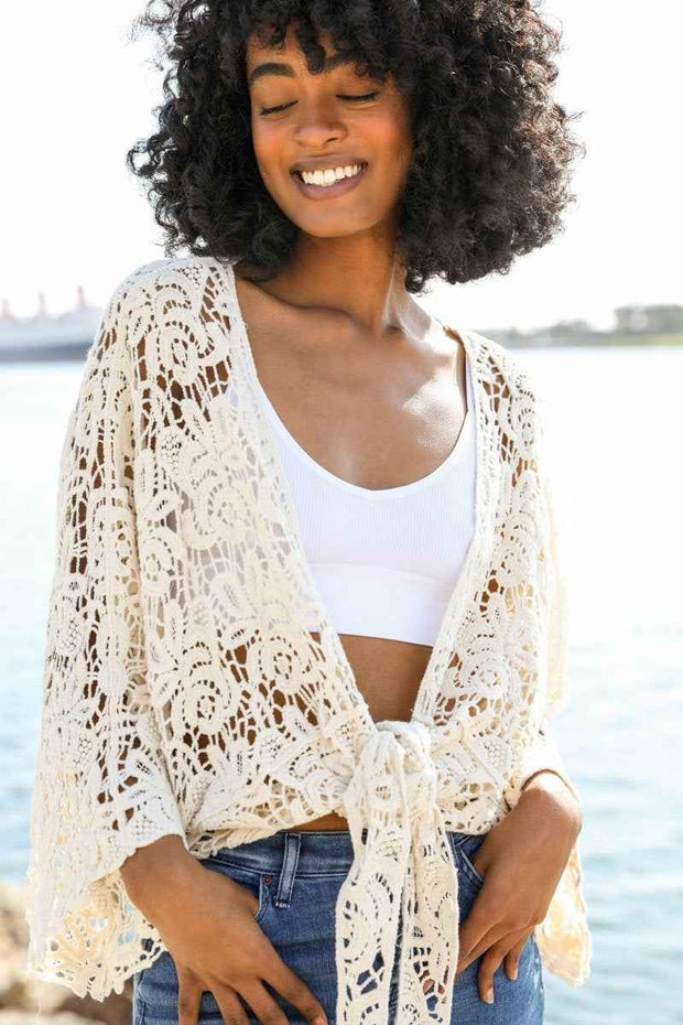 Lace Wrap Cover Up