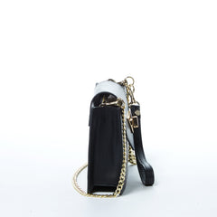 Petit sac bandoulière en cuir Mary Black 