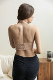 Bralettes de cuello alto de malla