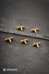 Three Bulb Belt Mount 5 pcs. Brass B-Stock