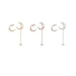Asymmetric Sparkle Earrings
