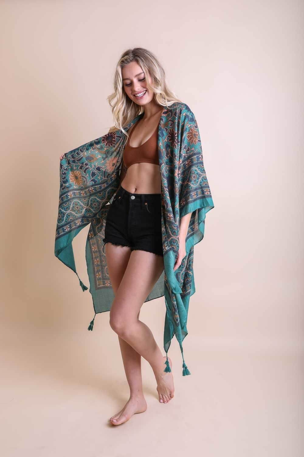 Boho Moroccan Kimono