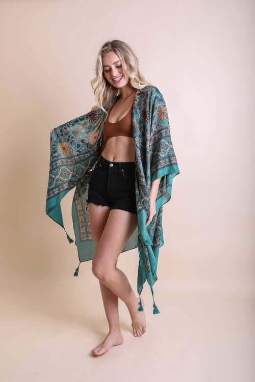 Boho Moroccan Kimono
